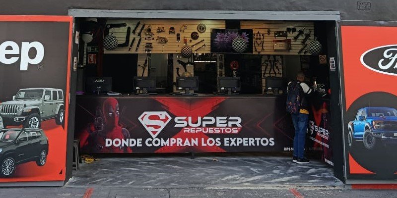 Fachada Tienda Repuestos Super Repuestos1212