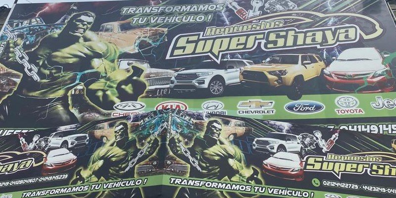 Fachada Tienda Repuestos Super Shaya